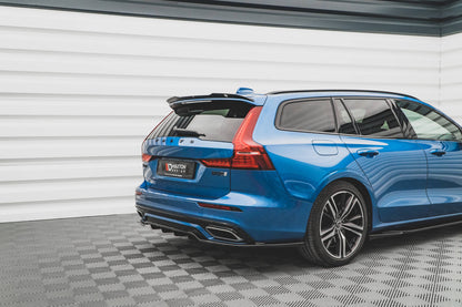 Spoiler CAP für Volvo V60 R-Design Mk2 Carbon Look