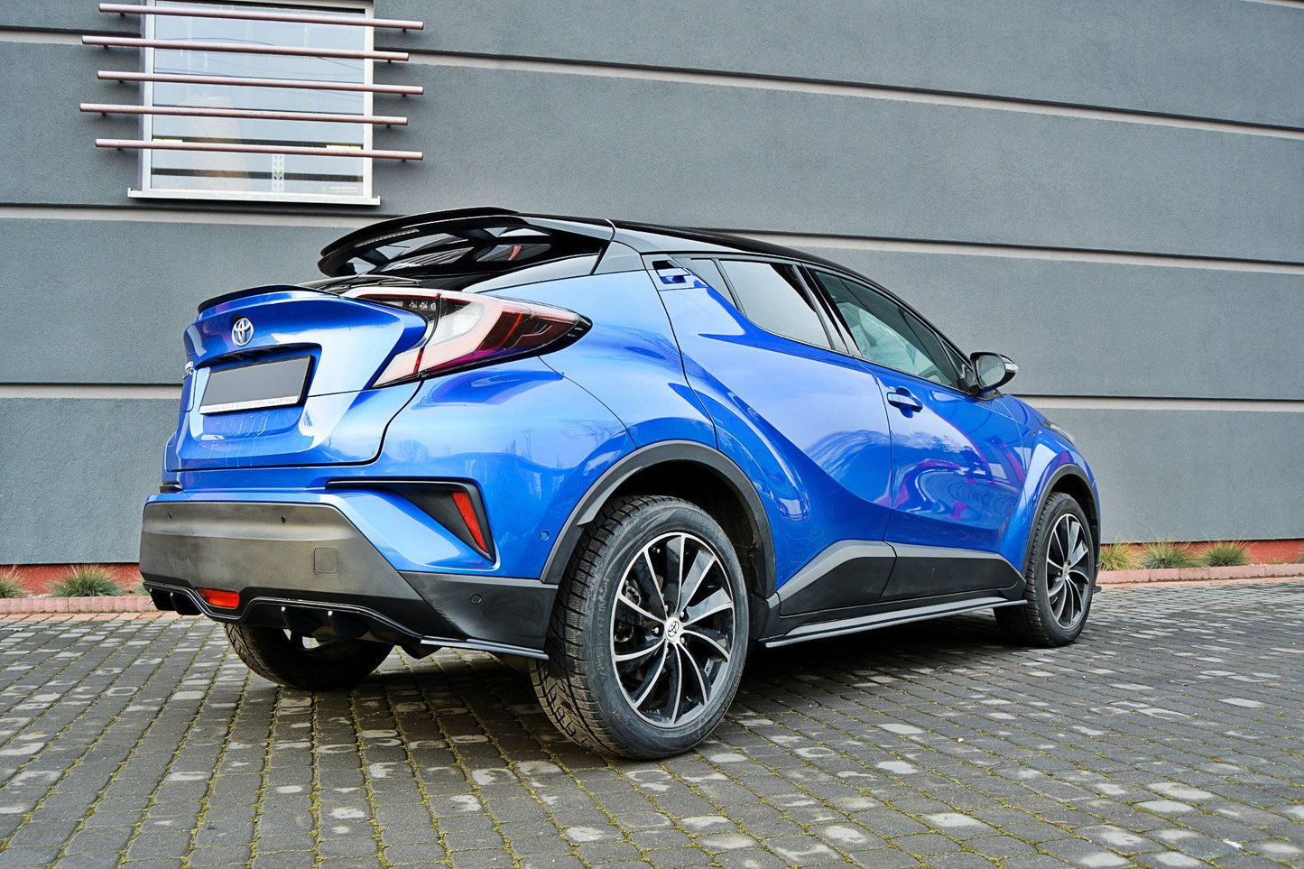 Seitenschweller Ansatz für TOYOTA C-HR  Carbon Look