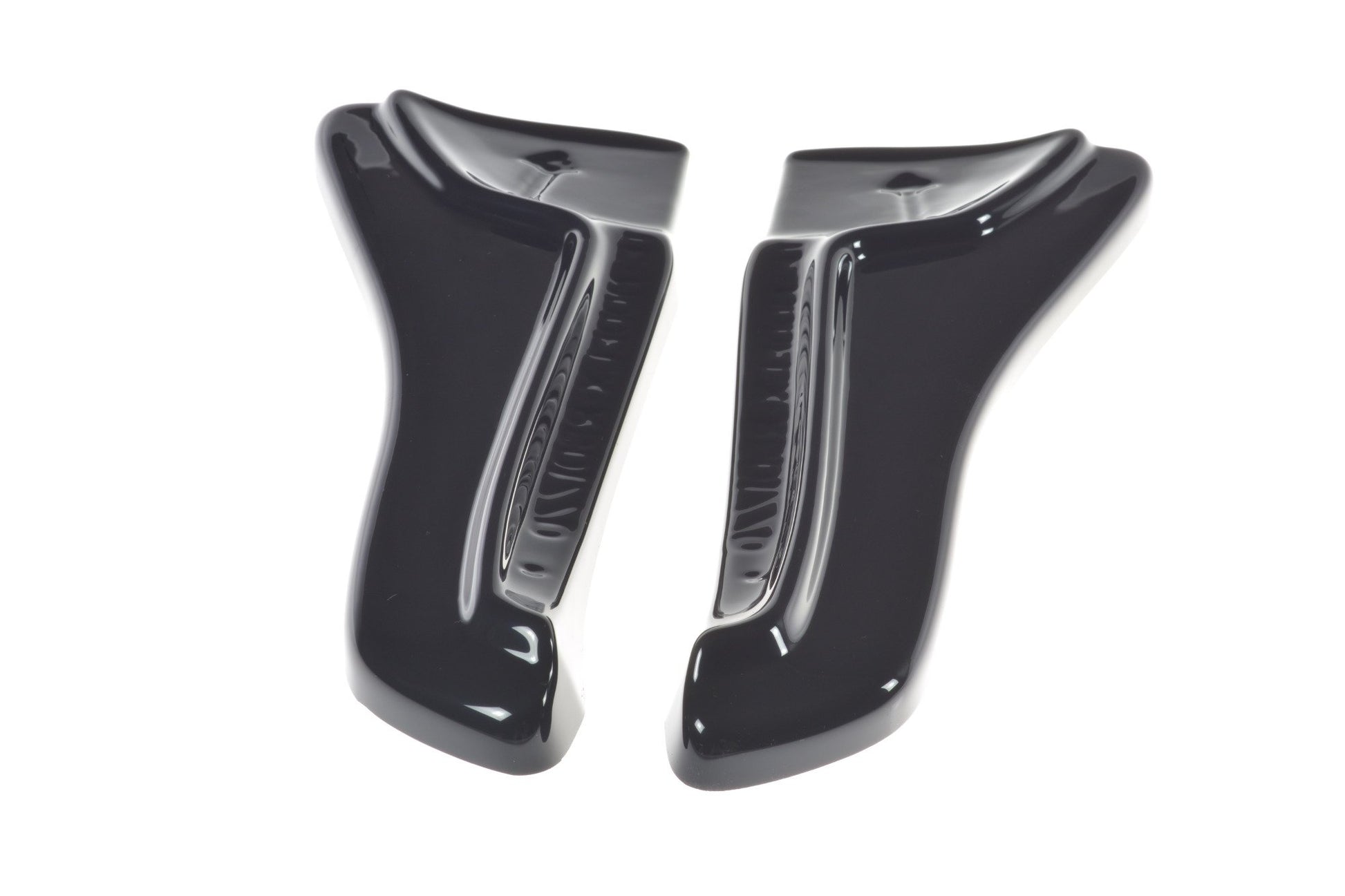 Heck Ansatz Flaps Diffusor V.1 für TESLA MODEL X  Carbon Look