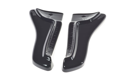 Heck Ansatz Flaps Diffusor V.1 für TESLA MODEL X  Carbon Look