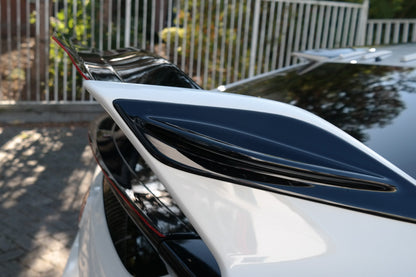 OBERER Spoiler CAP V.2 für HONDA CIVIC X TYPE R schwarz matt