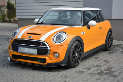 Seitenschweller Ansatz für MINI COOPER S MK3 vor Facelift 3-Türer (F56) schwarz matt