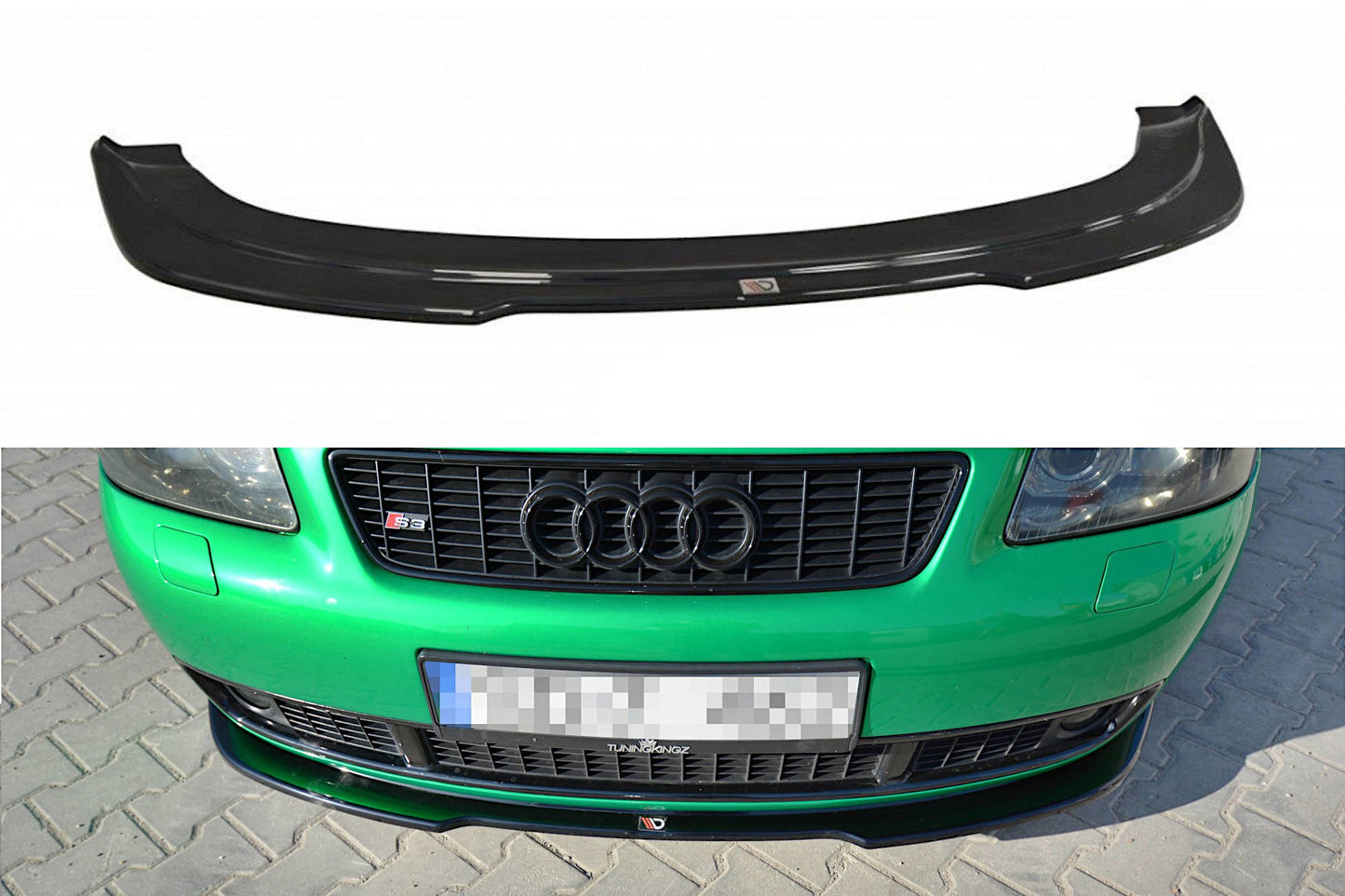 Front Ansatz für AUDI S3 8L Carbon Look