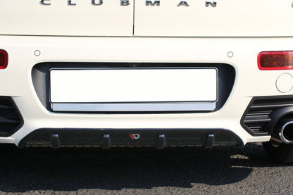 Diffusor Heck Ansatz für MINI CLUBMAN S MK2 (F54) JCW schwarz matt