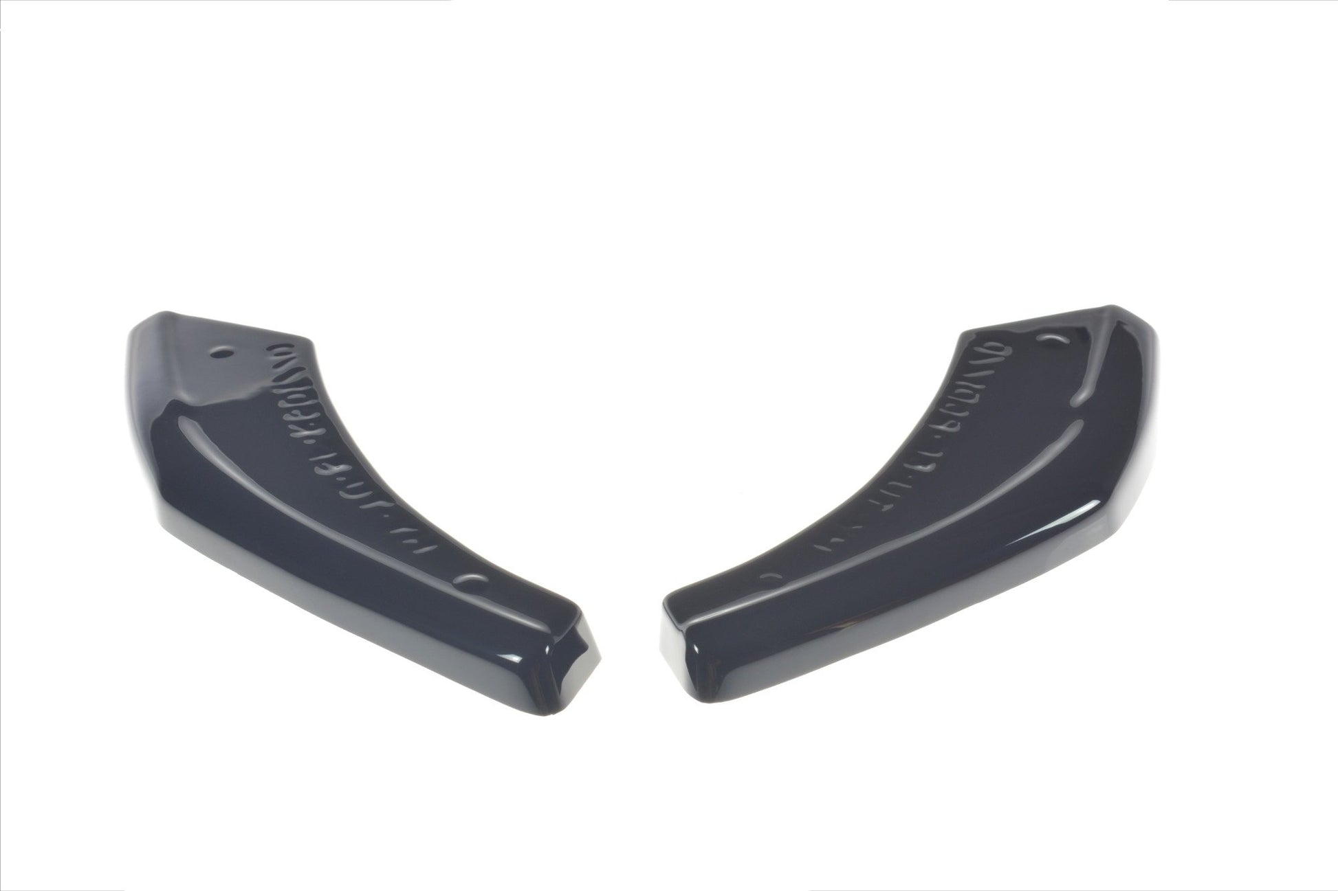 Heck Ansatz Flaps Diffusor für Hyundai Tucson Mk3 Facelift Carbon Look
