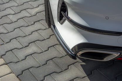 Heck Ansatz Flaps Diffusor für Kia ProCeed GT Mk3 Carbon Look