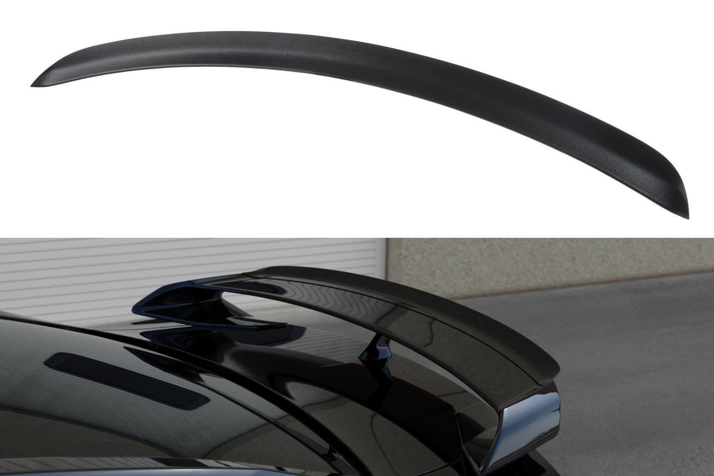 Spoiler CAP für NISSAN GT-R vor Facelift COUPE (R35-SERIES) (2007-2010) Carbon Look