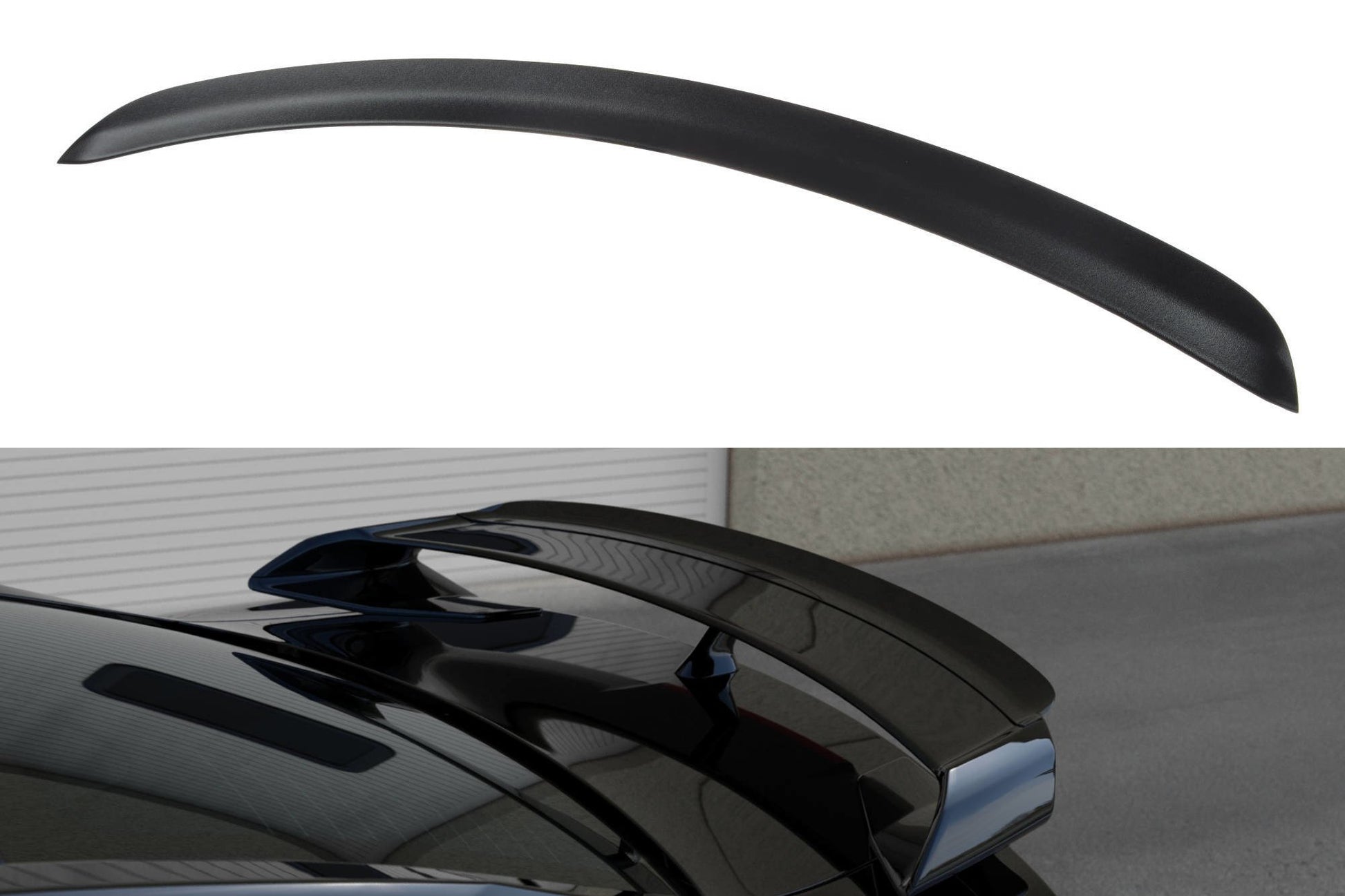 Spoiler CAP für NISSAN GT-R vor Facelift COUPE (R35-SERIES) (2007-2010) Carbon Look