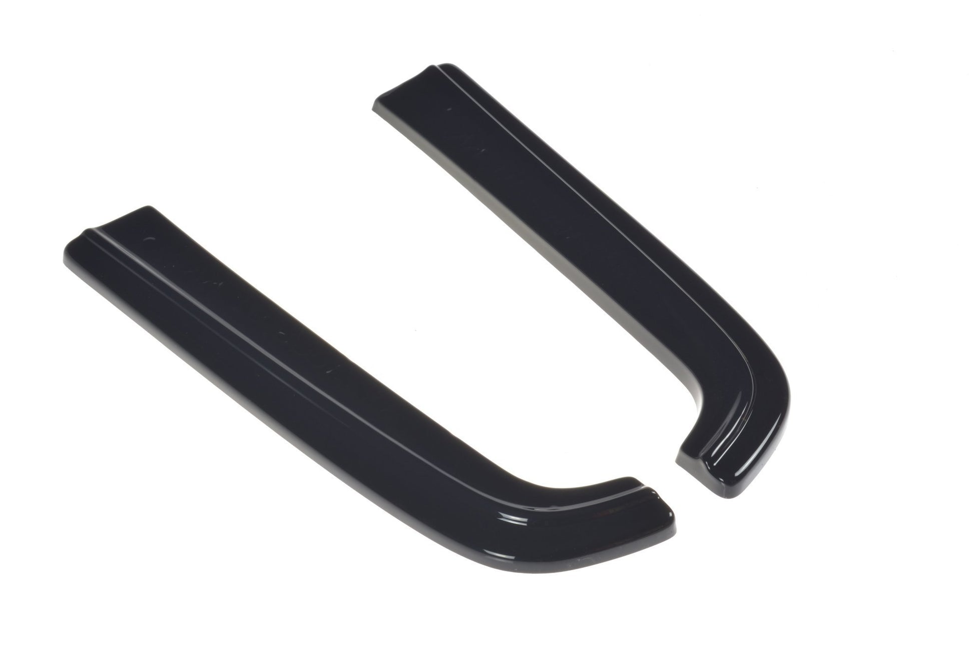 Heck Ansatz Flaps Diffusor für Volkswagen T6 schwarz Hochglanz