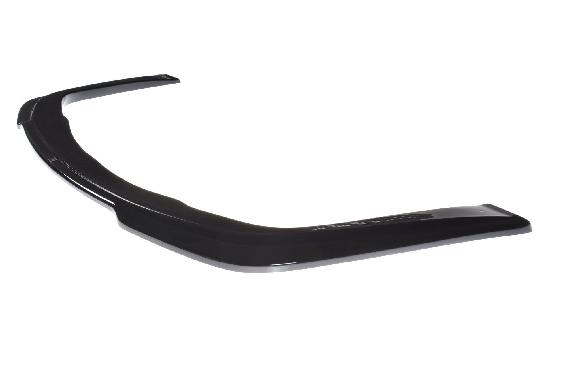 Mittlerer Diffusor Heck Ansatz für MASERATI QUATTROPORTE MK5 FACELIFT schwarz matt