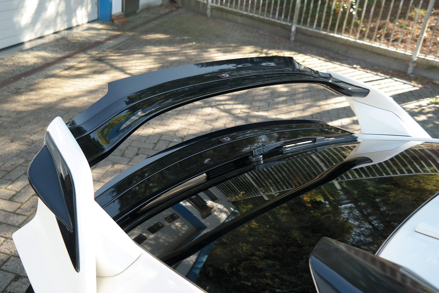 Unterer Spoiler CAP V.3 für HONDA CIVIC X TYPE R Carbon Look