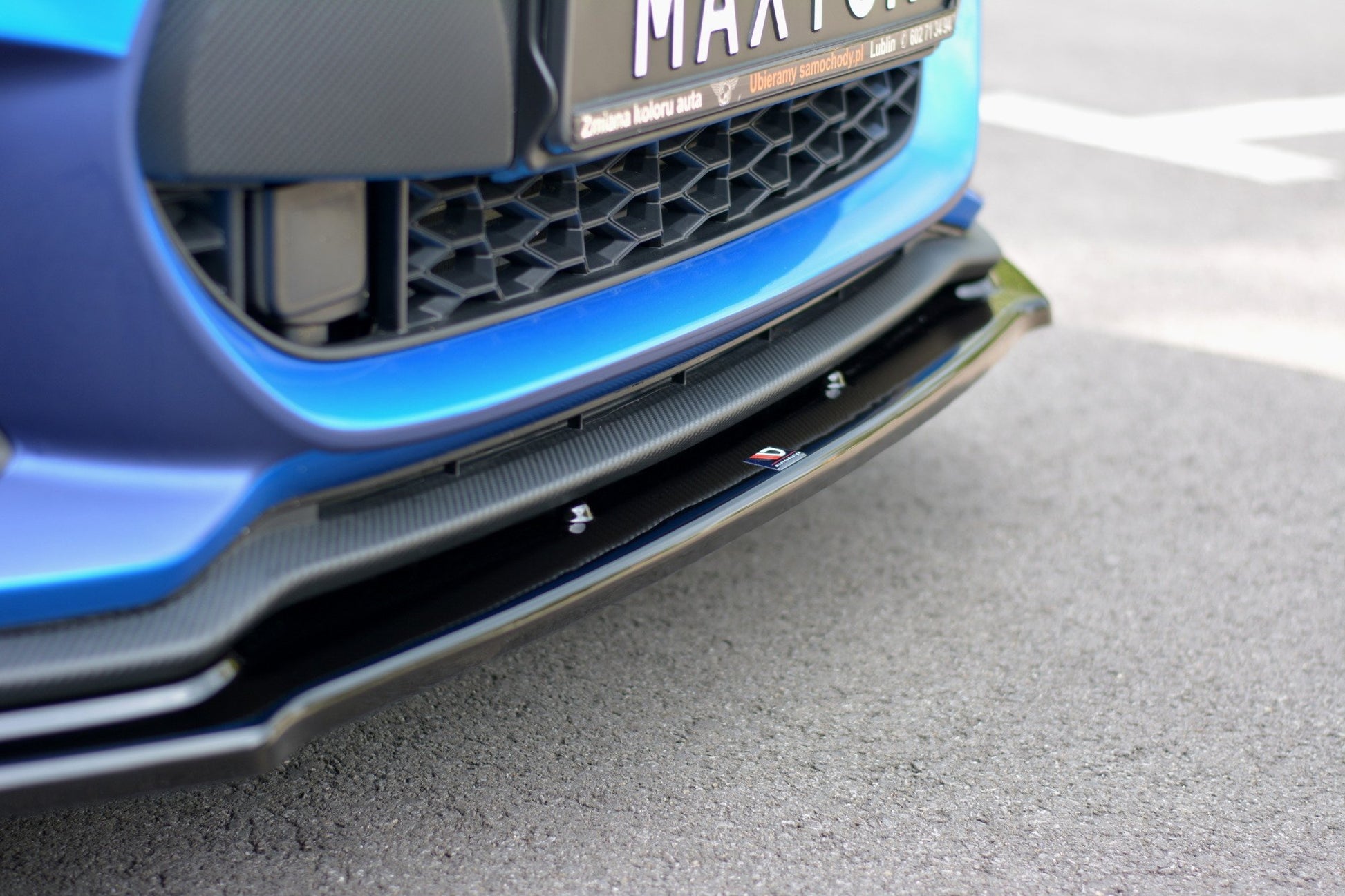 Front Ansatz V.1 für SUZUKI SWIFT 6 SPORT schwarz matt