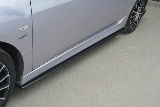 Seitenschweller Ansatz für MAZDA 6 MK2 SPORT HATCH (GH-SERIES) vor Facelift Carbon Look