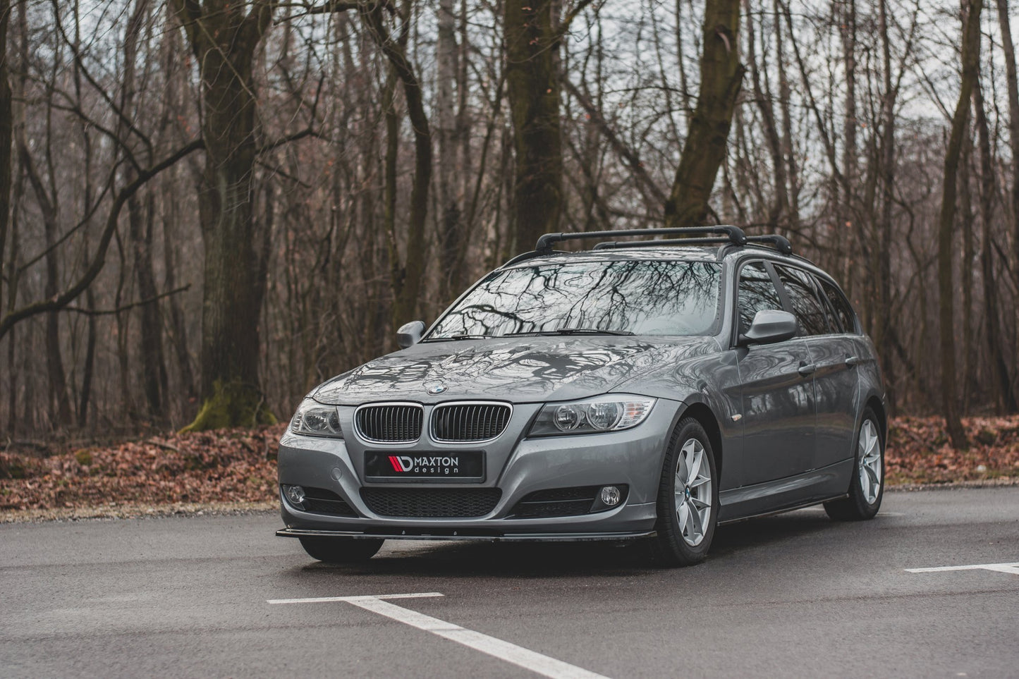 Front Ansatz V.2 für BMW 3er E90/E91 Facelift Carbon Look