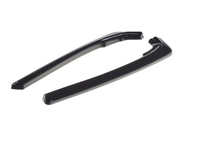 Heck Ansatz Flaps Diffusor für BMW 6er GRAN COUPÉ Carbon Look