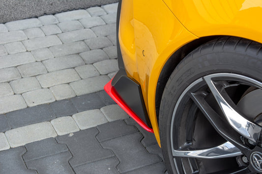 Heck Ansatz Flaps Diffusor V.2 für Toyota Supra Mk5 Carbon Look