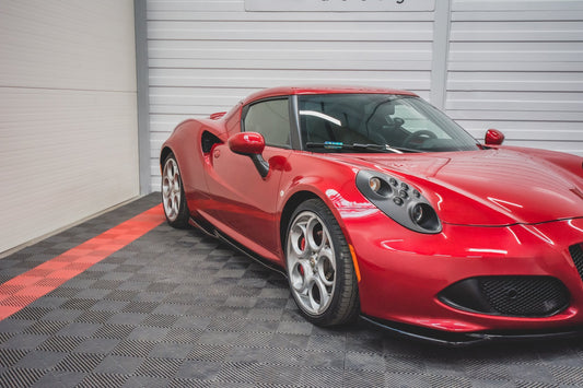 Seitenschweller Ansatz für Alfa Romeo 4C Carbon Look