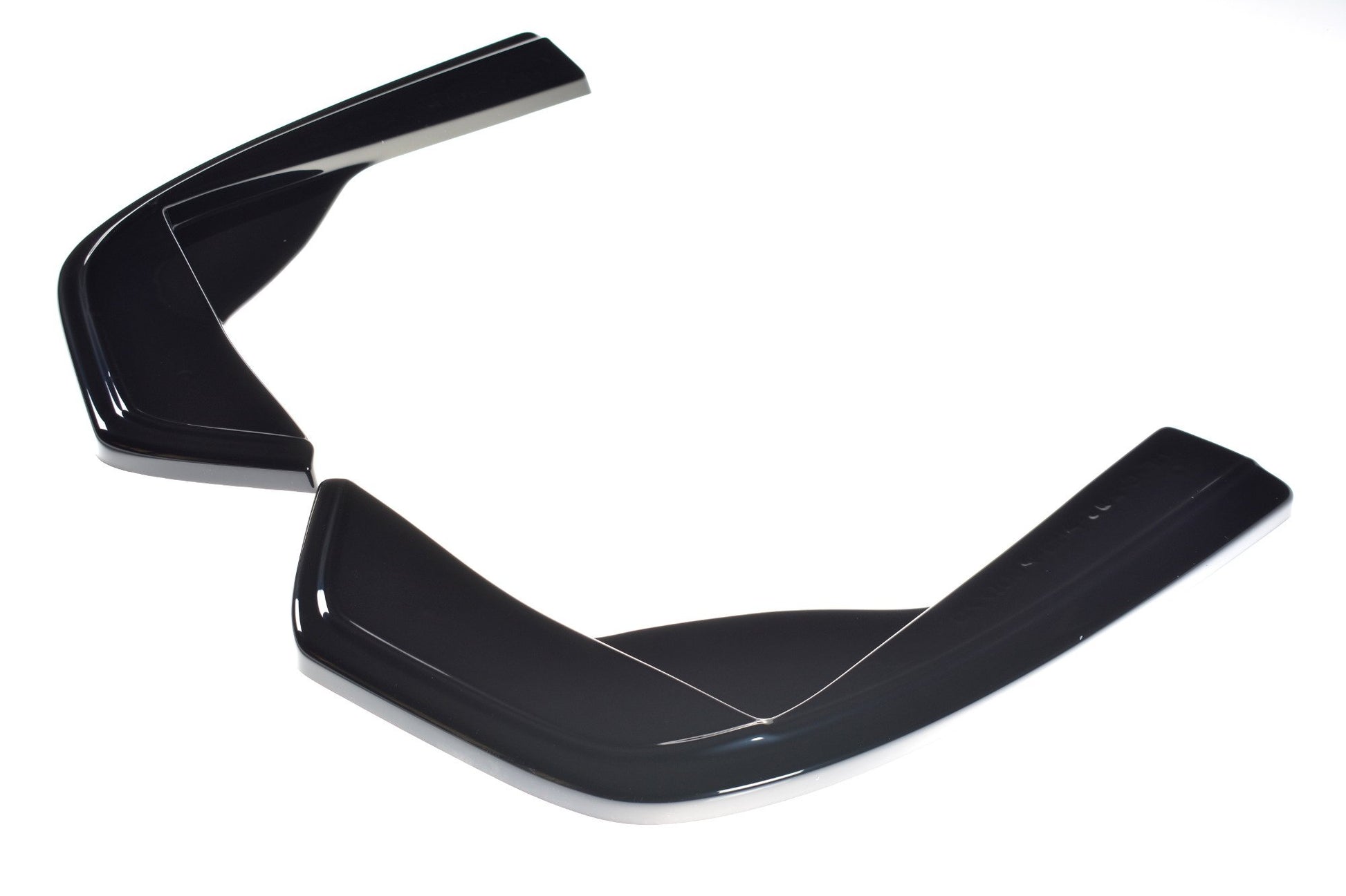Heck Ansatz Flaps Diffusor für MERCEDES- BENZ C43 AMG W205 Carbon Look