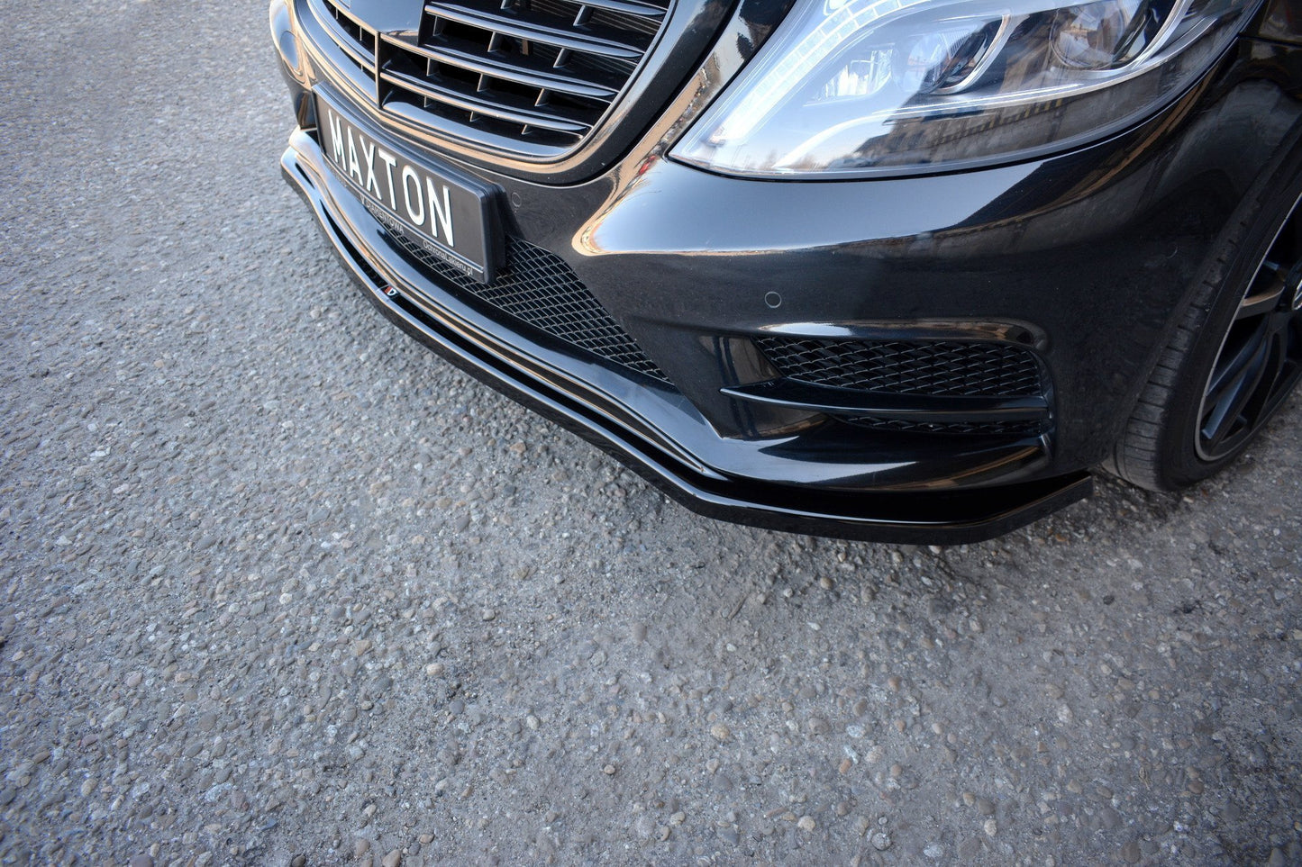Front Ansatz V.1 für Mercedes S-KLASSE AMG-LINE W222 Carbon Look