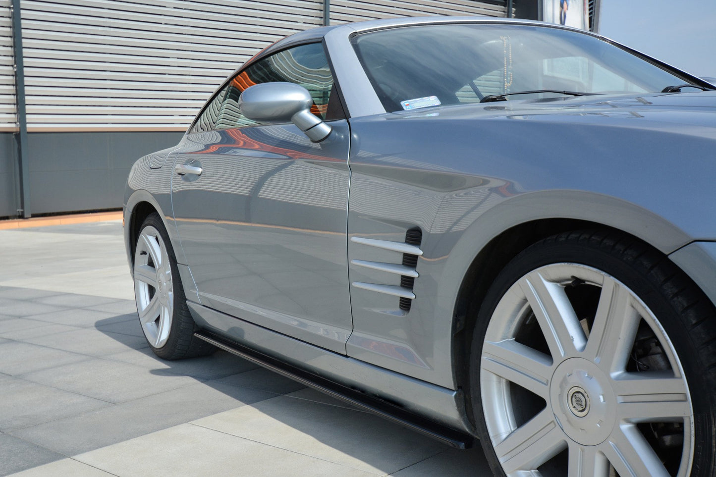 Seitenschweller Ansatz für CHRYSLER CROSSFIRE  Carbon Look