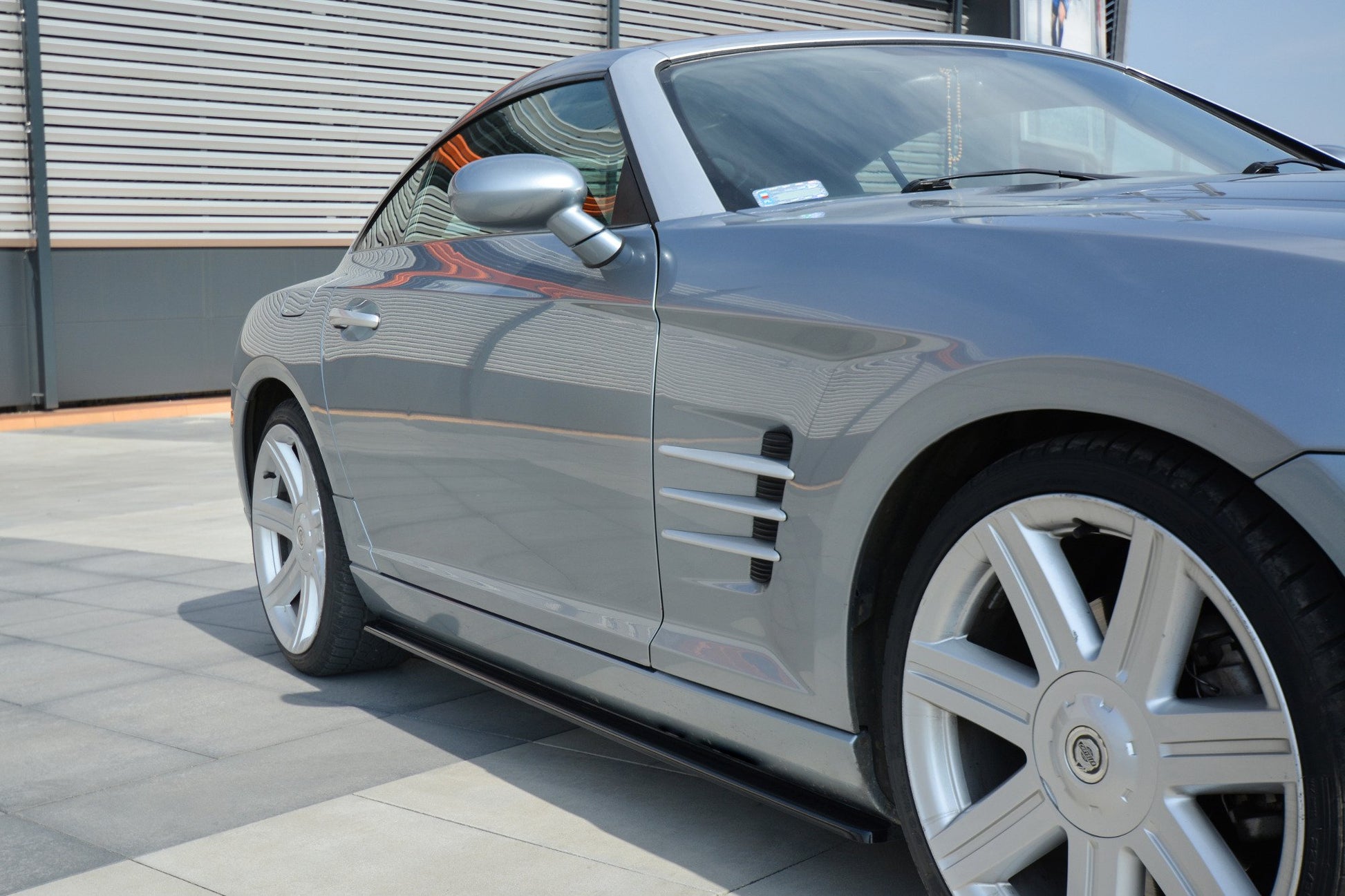 Seitenschweller Ansatz für CHRYSLER CROSSFIRE  Carbon Look