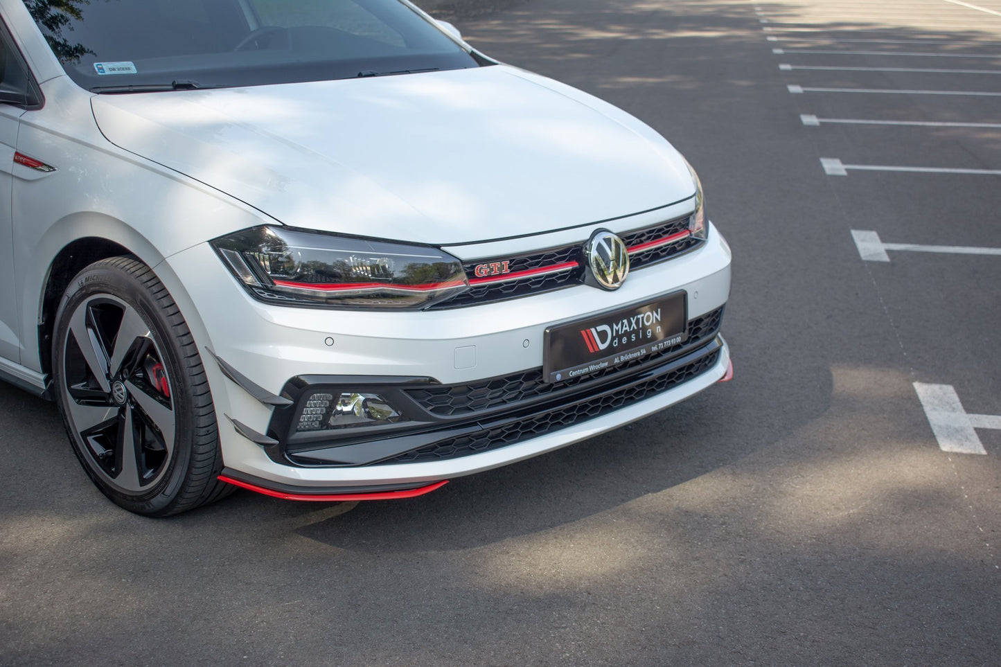 Front Ansatz V.5 für VW POLO MK6 GTI