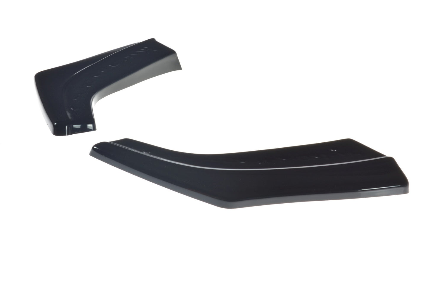 Heck Ansatz Flaps Diffusor für HYUNDAI I30 Mk3 N  schwarz matt