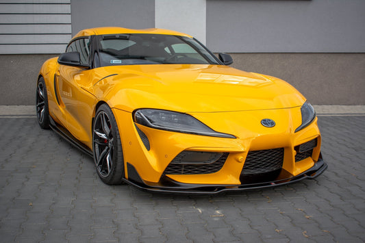 Front Ansatz V.2 für Toyota Supra Mk5 schwarz matt