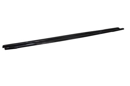Seitenschweller Ansatz für V.2 für. BMW 1er F20 M135i / M140i / M-Paket schwarz matt