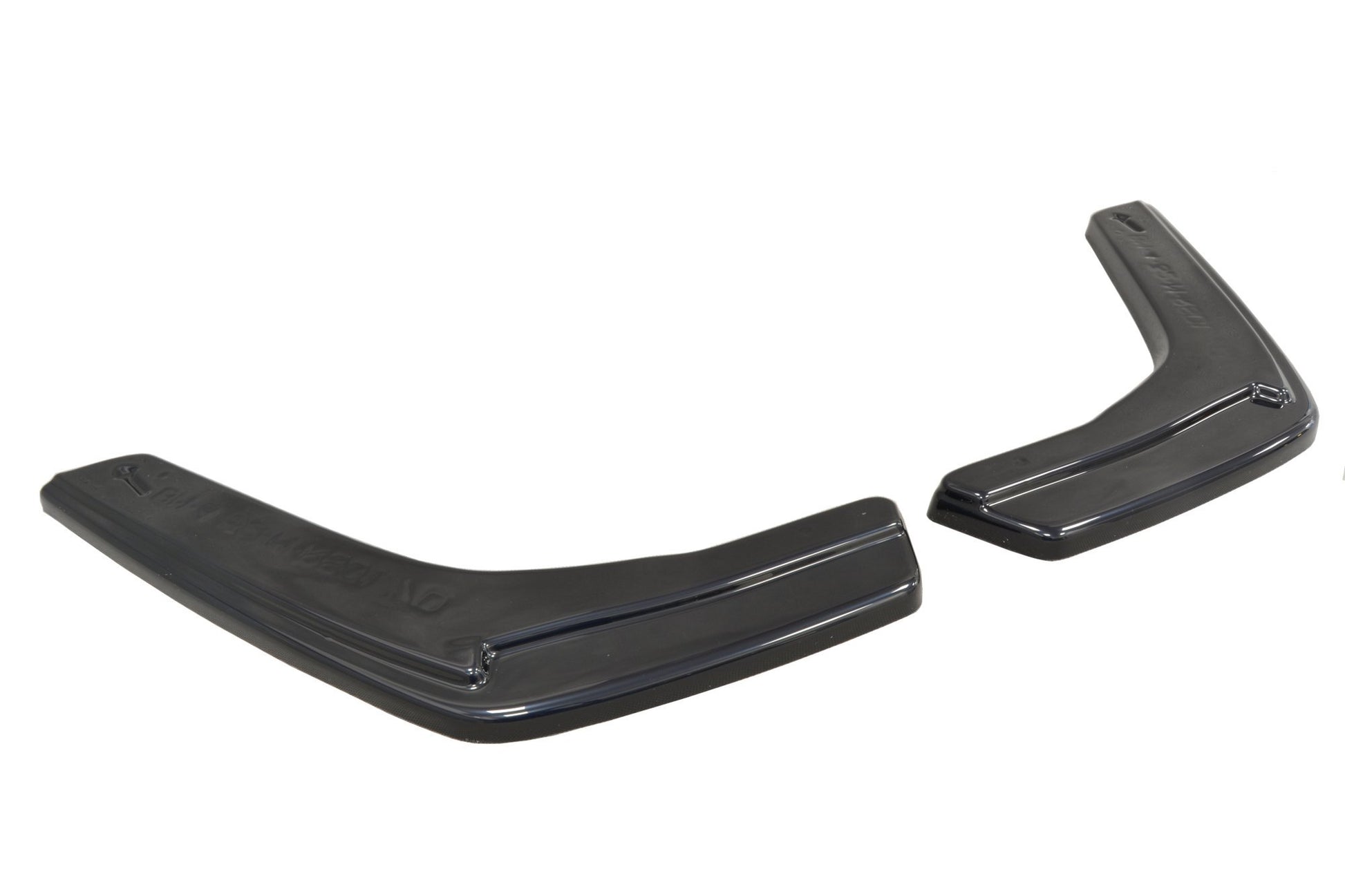 Heck Ansatz Flaps Diffusor für BMW M4 F82 schwarz matt