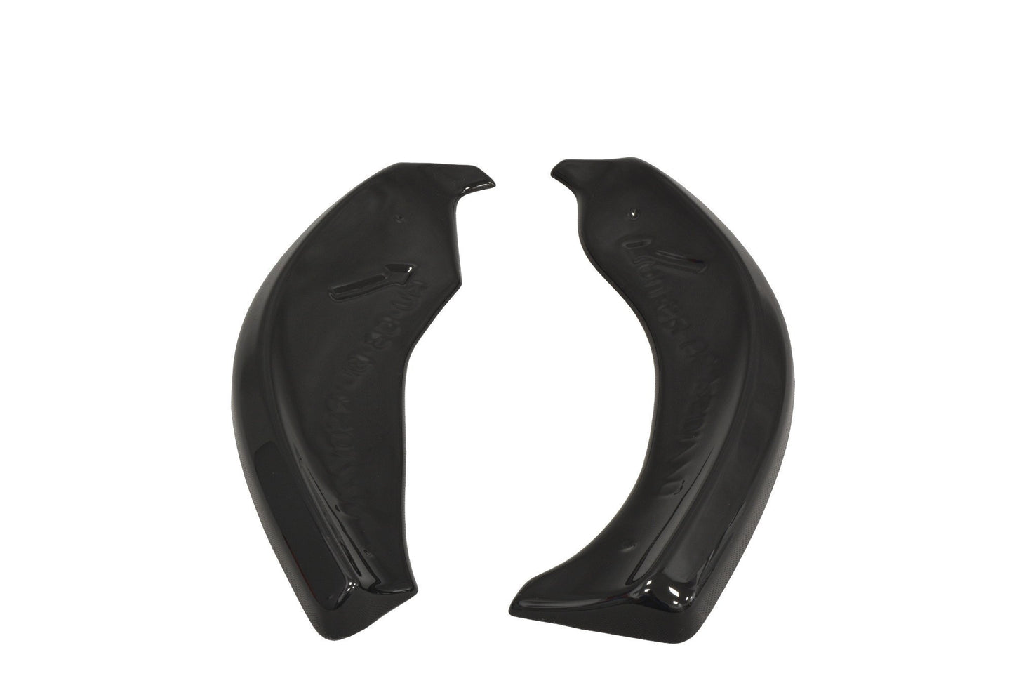 Heck Ansatz Flaps Diffusor für AUDI S3 8L schwarz Hochglanz