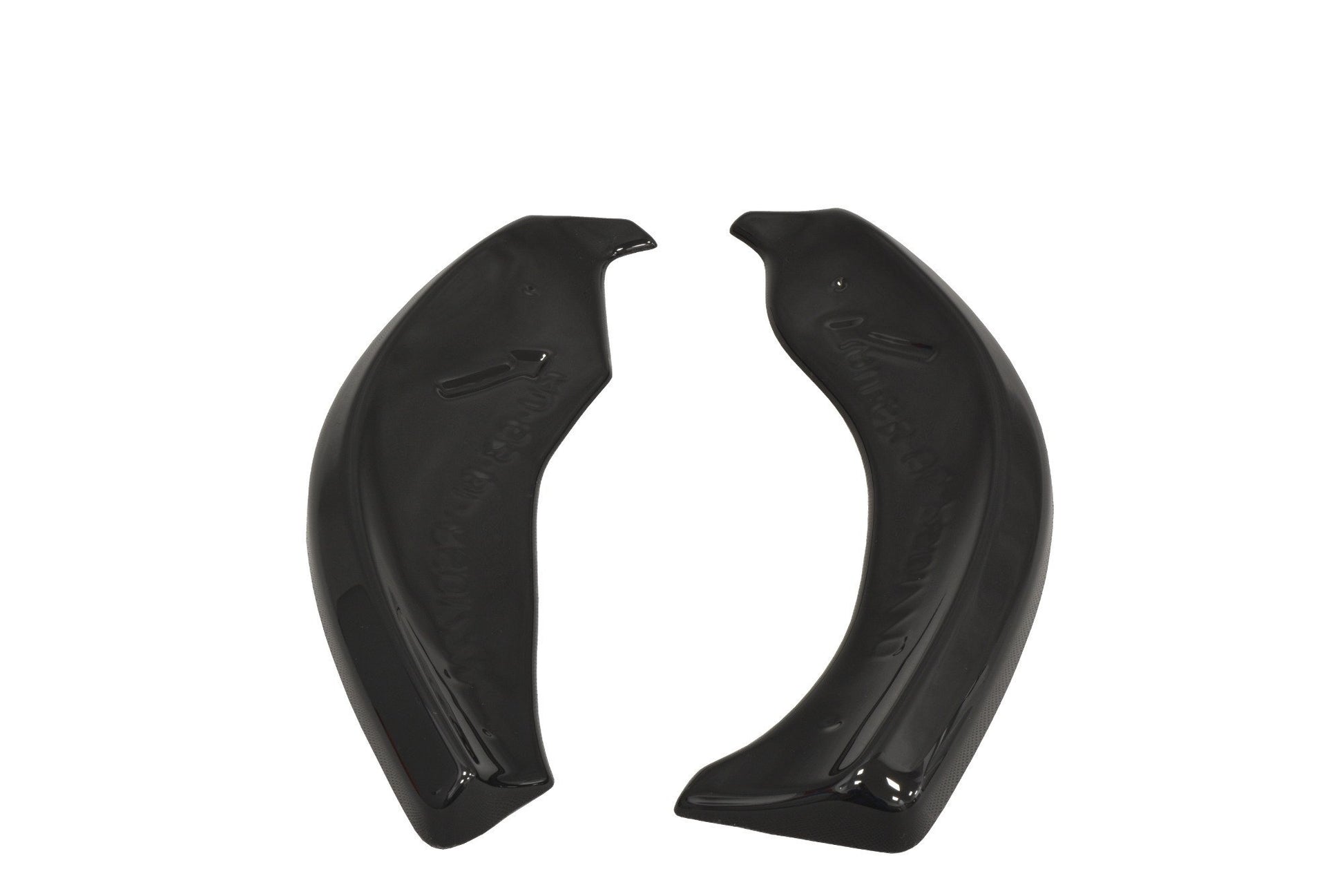 Heck Ansatz Flaps Diffusor für AUDI S3 8L schwarz Hochglanz