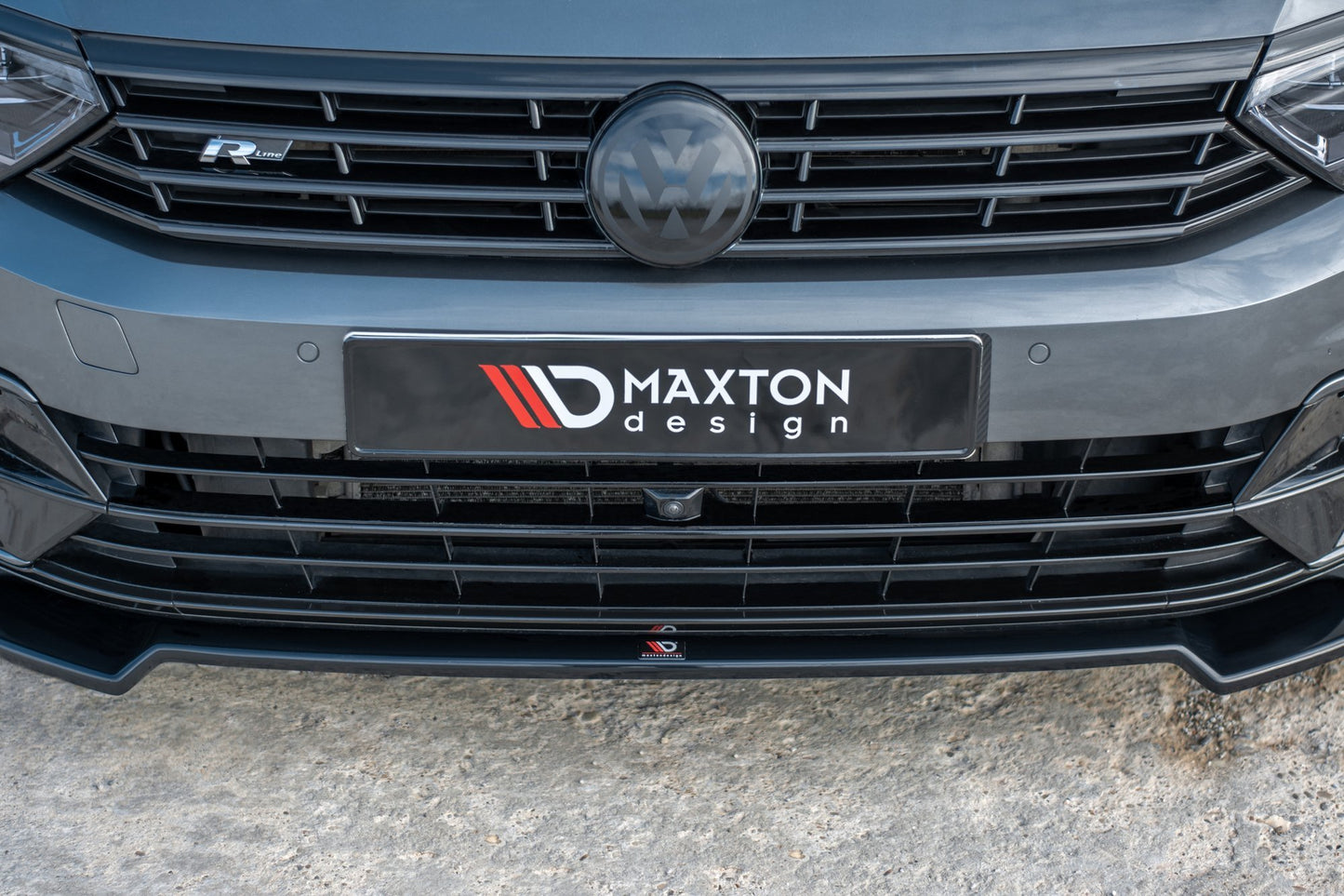 Front Ansatz V.2 für Volkswagen Passat R-Line B8 Carbon Look