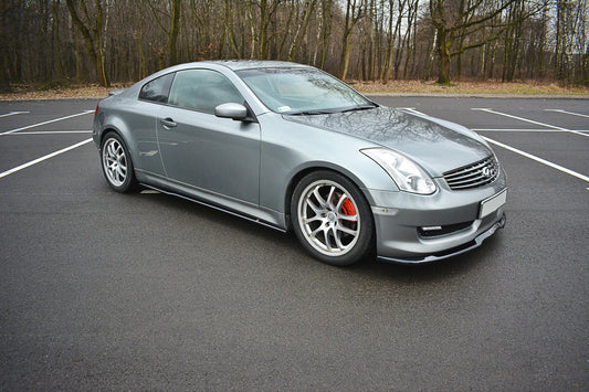 Seitenschweller Ansatz für INFINITI G35 COUPE schwarz matt