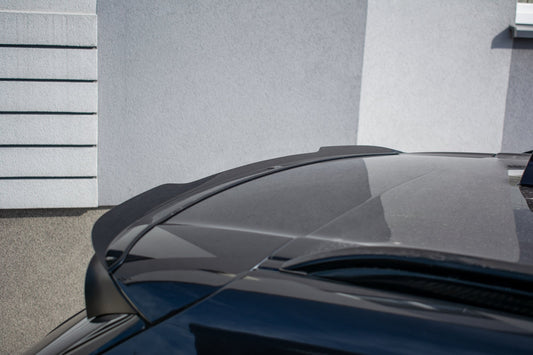 Spoiler CAP für BMW X5 E70 Facelift M Paket schwarz Hochglanz