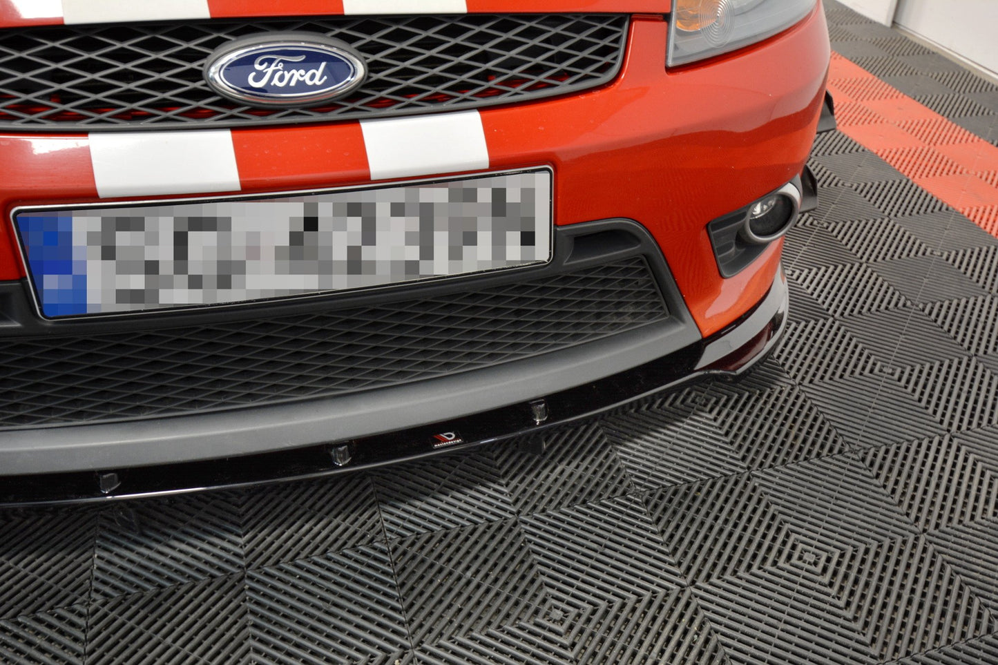 Front Ansatz V.1 für Ford Fiesta ST Mk6 Carbon Look