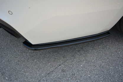 Heck Ansatz Flaps Diffusor für BMW 6er Gran Coupé M Paket schwarz matt