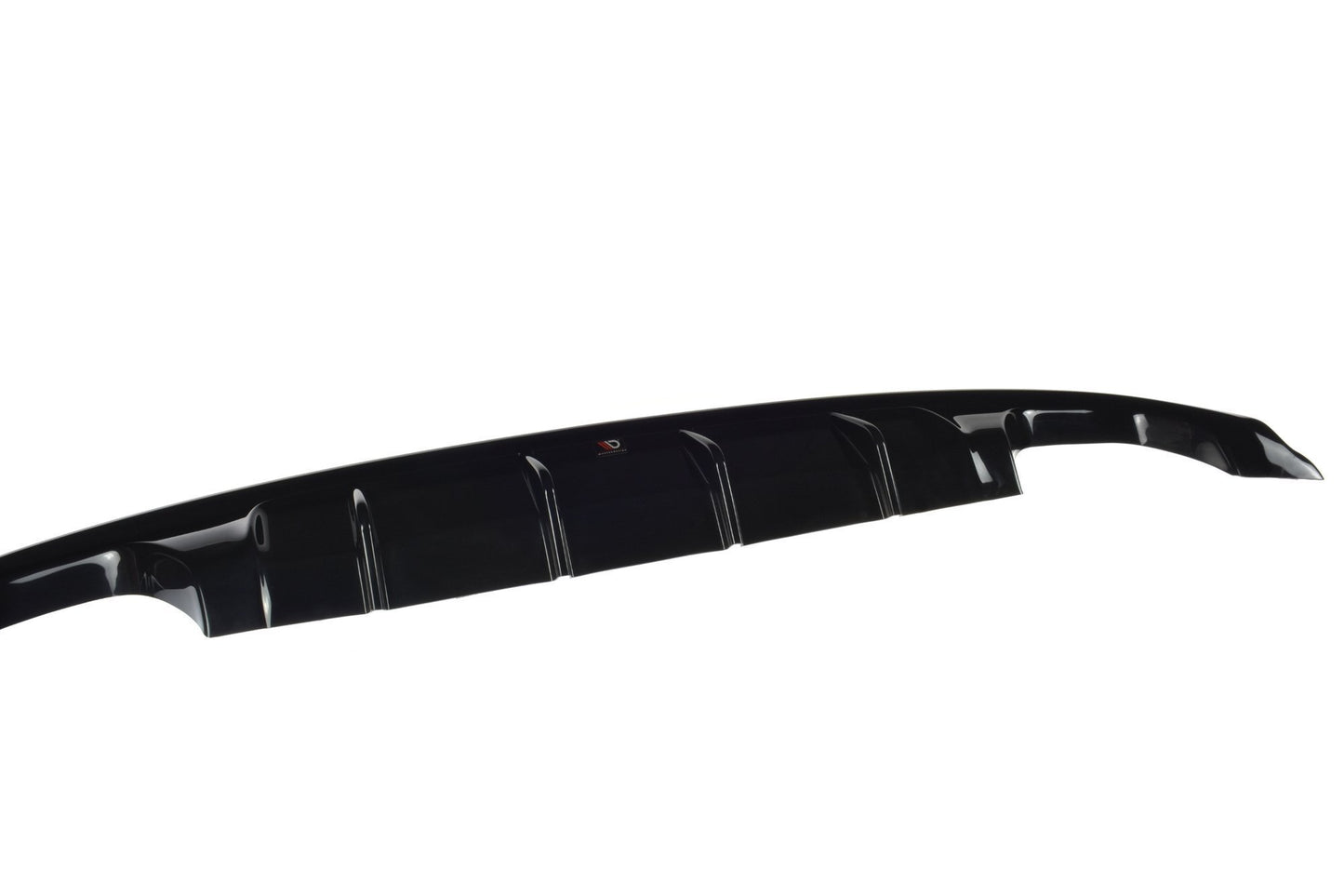 Diffusor Heck Ansatz für Ford Focus Mk4 St-line schwarz Hochglanz
