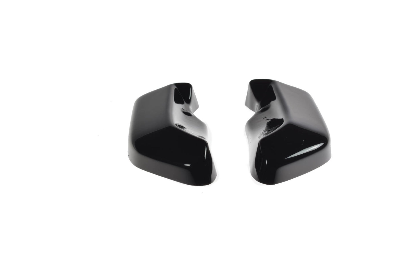 Heck Ansatz Flaps Diffusor für FIAT 500 HATCHBACK vor Facelift schwarz matt