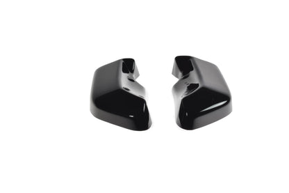 Heck Ansatz Flaps Diffusor für FIAT 500 HATCHBACK vor Facelift Carbon Look