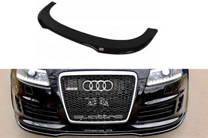 Front Ansatz für AUDI RS6 C6 schwarz matt