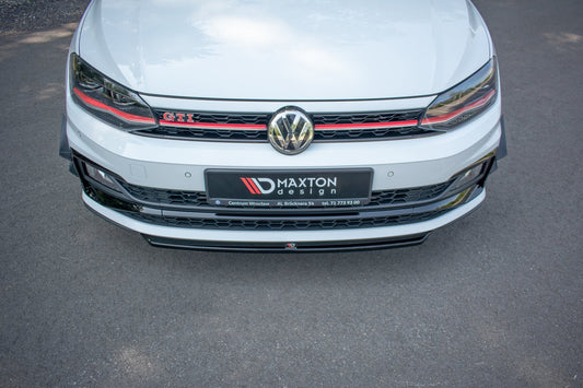Front Ansatz V.4 für VW Polo GTI Mk6 Carbon Look