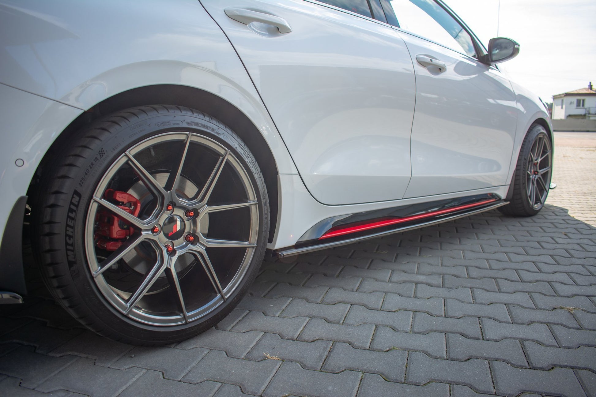 Seitenschweller Ansatz für Kia ProCeed GT Mk3 schwarz matt