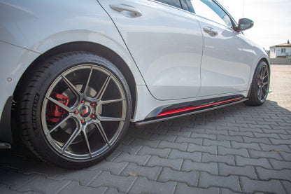 Seitenschweller Ansatz für Kia ProCeed GT Mk3 schwarz matt