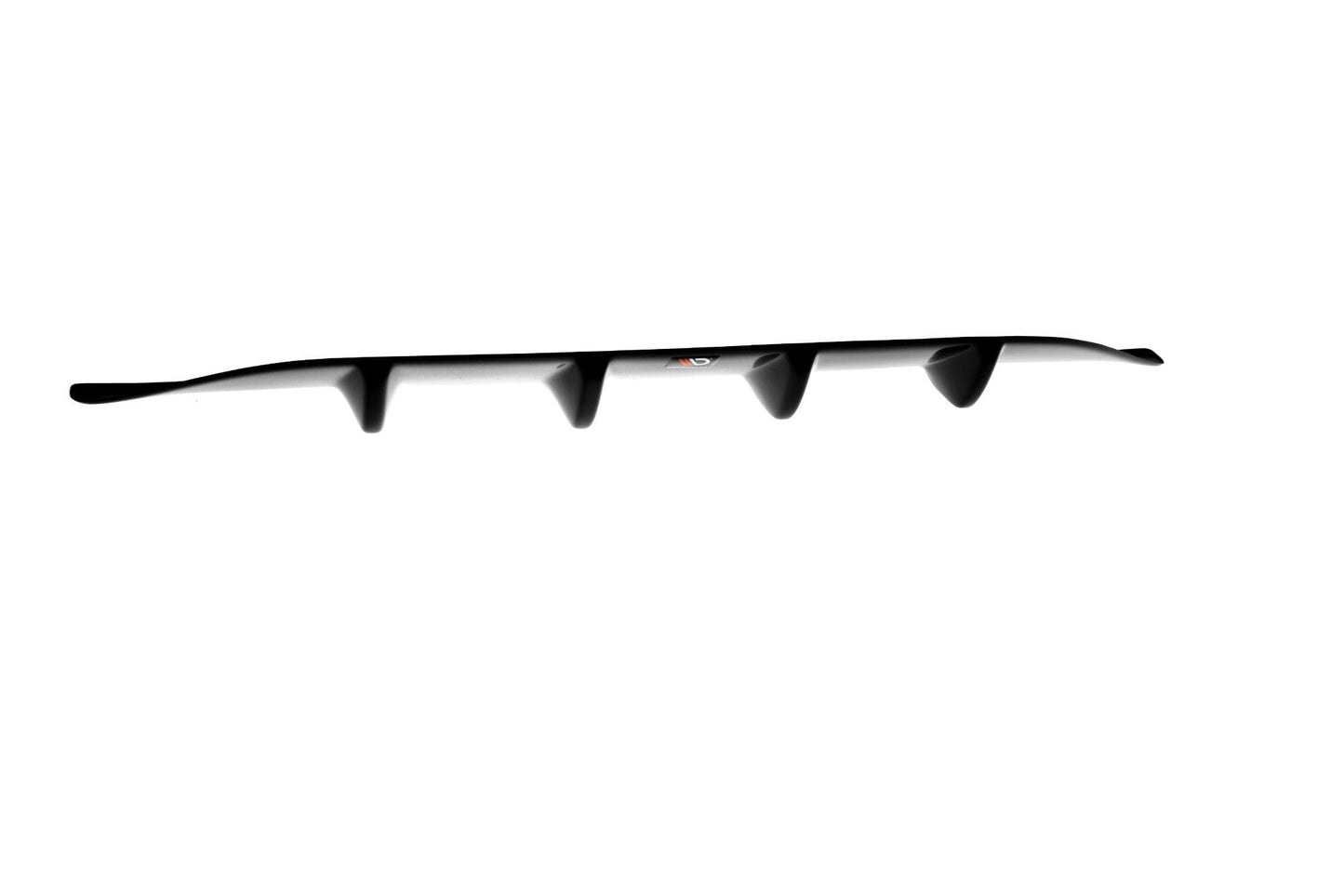Diffusor Heck Ansatz für MERCEDES- BENZ C-KLASSE W205 COUPE AMG-LINE schwarz matt