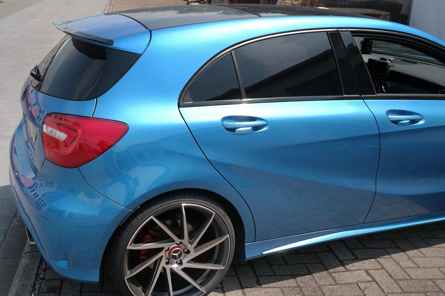 Spoiler CAP für Mercedes-Benz A W176 Carbon Look