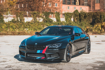 Front Ansatz V.2 für BMW M6 F06 Gran Coupe schwarz matt