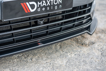Front Ansatz V.2 für Volkswagen Passat R-Line B8 schwarz Hochglanz