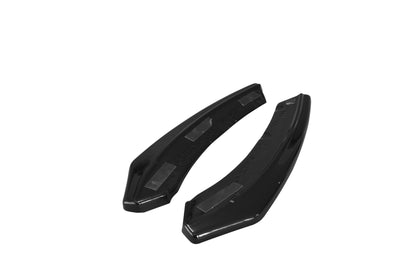 Heck Ansatz Flaps Diffusor für HYUNDAI GENESIS COUPÉ MK.1 Carbon Look