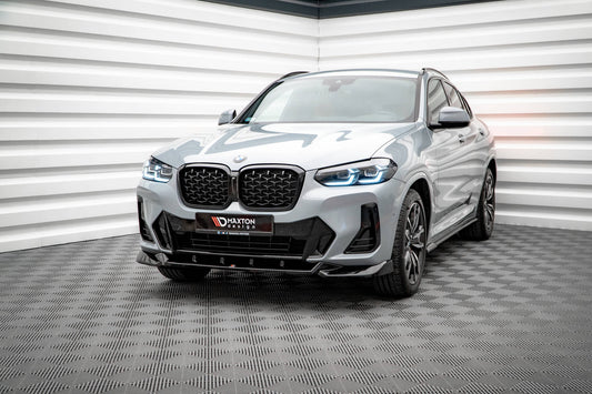 Front Ansatz V.2 für BMW X4 M-Paket G02 Facelift Carbon Look